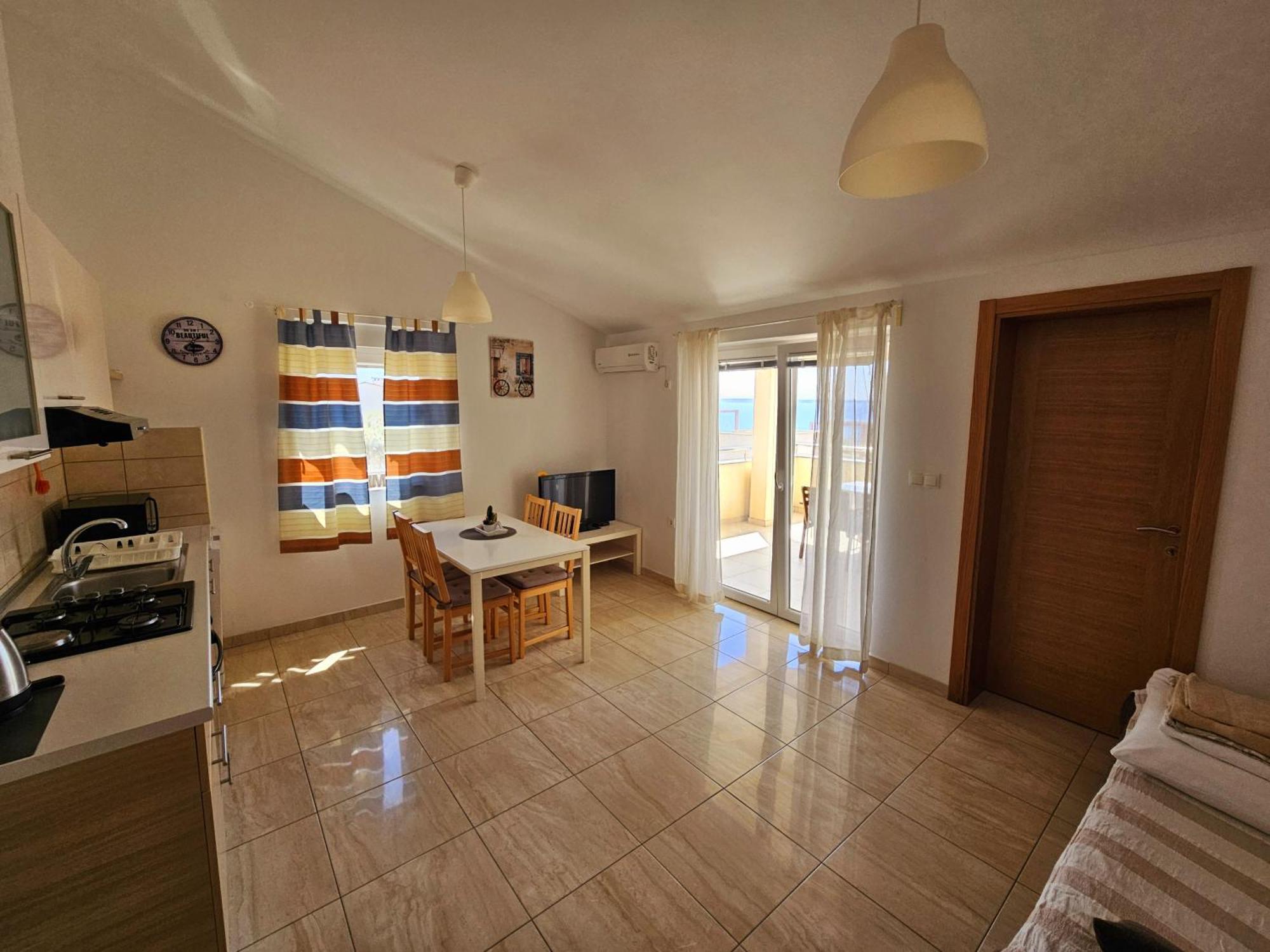 Apartments Cikac II - Modern Apartments By The Beach Mandre Kültér fotó
